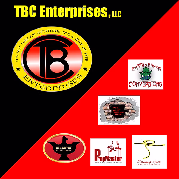 TBC Enterprises – affiliated logos and partnerships